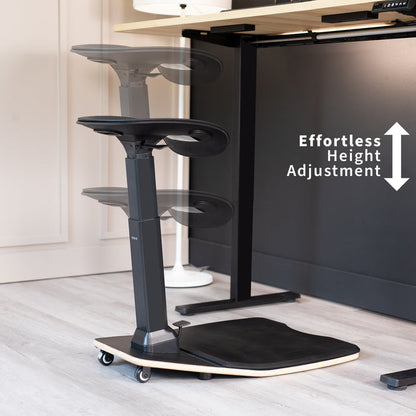 Posture Chair with Anti-Fatigue Mat