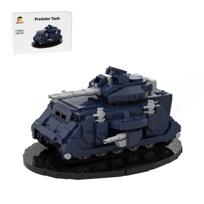 Predator Tank Klemmbausteine - LesDiy - Klemmbausteine