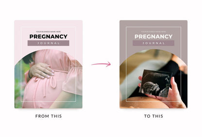 Ladystrategist Pregnancy Planner Canva Template instagram canva templates social media templates etsy free canva templates