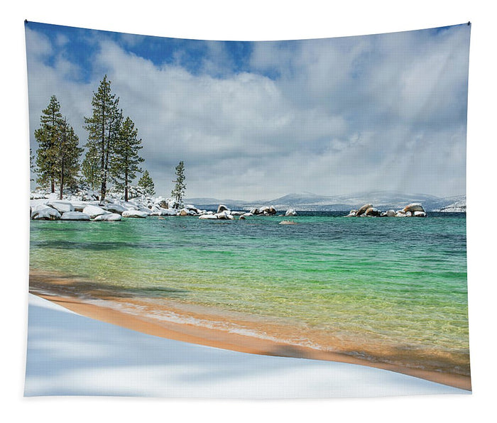 Pristine Shores By Brad Scott - Tapestry