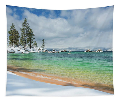 Pristine Shores By Brad Scott - Tapestry
