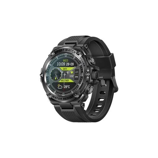 Promate Round Smart Watch, Grey
