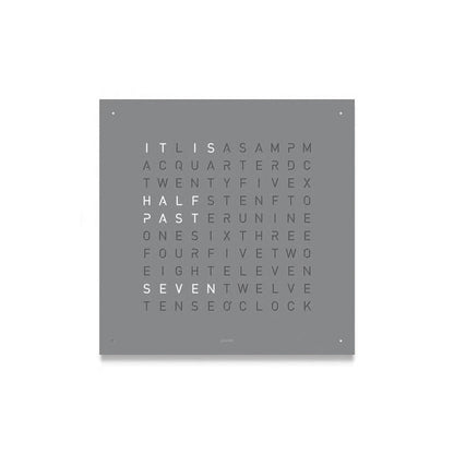 Qlocktwo Frontcover für Tischuhr Earth 13.5 | Early Grey Tea | FTEG