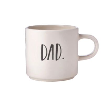 Rae Dunn stem print dad mug