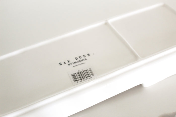Rae Dunn Stem Print "Hold" Tray