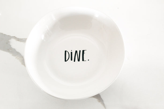 Rae Dunn Stem Print Pasta Bowl