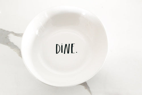 Rae Dunn Stem Print Pasta Bowl