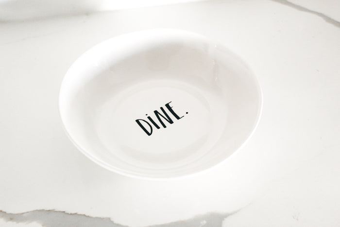 Rae Dunn Stem Print Pasta Bowl
