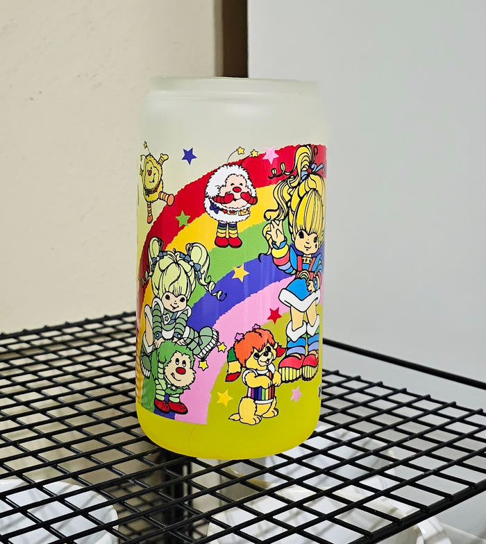 Rainbow Harmony | 16 oz Glass Tumbler
