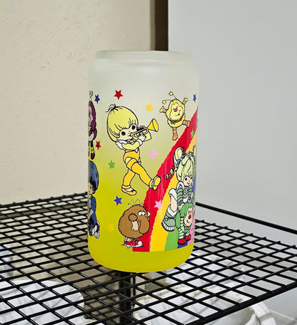 Rainbow Harmony | 16 oz Glass Tumbler