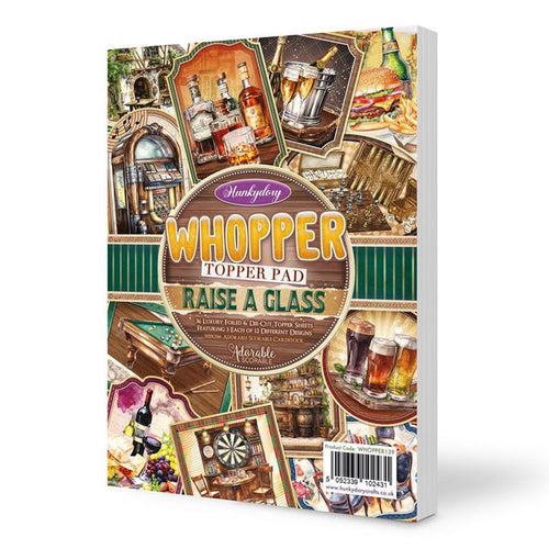 Raise a Glass Whopper Topper Pad by Hunkydory Crafts