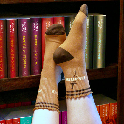 Reader Ruffle Trim Socks