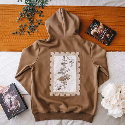 Reader Stamp Zip Up Hoodie - Shirt