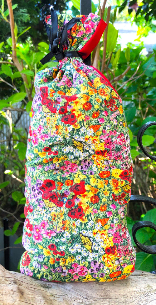 Red Floral Meadow