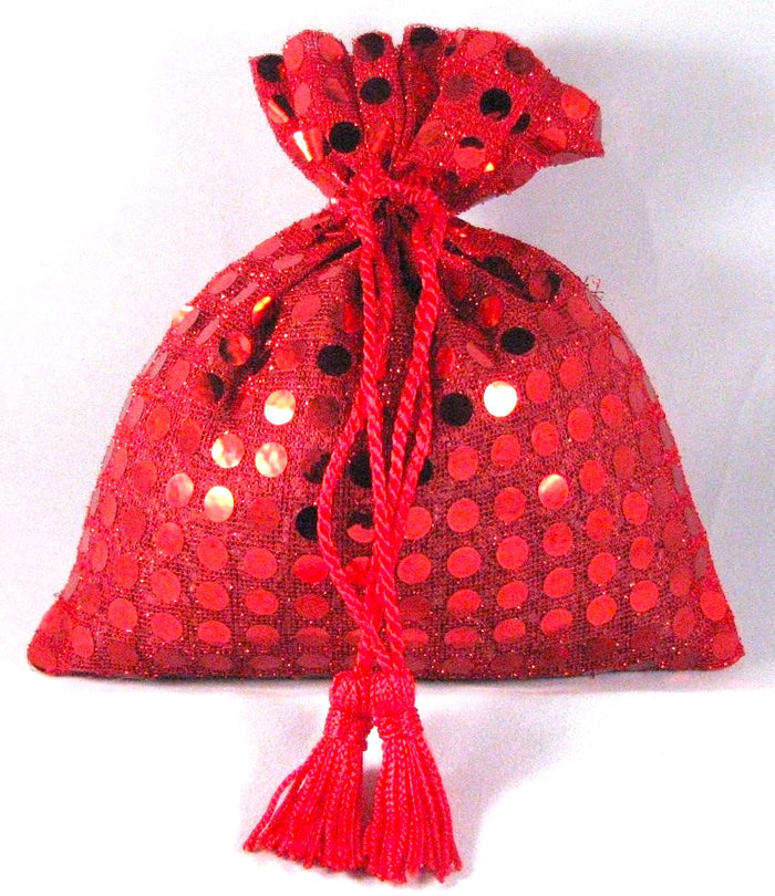 Red Sequins 5"x7"