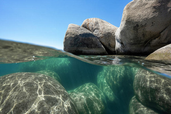 Refraction - Lake Tahoe Underwater by Brad Scott - Art Print