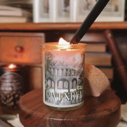 Lord of the Rings Inspired: Rivendell Candle Candles