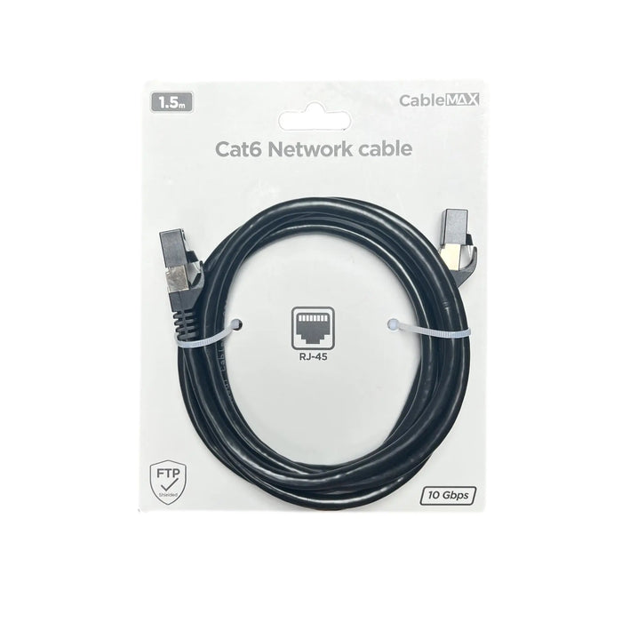 RJ-45 10 Gbps cat.6 network cable - 2 different dimensions