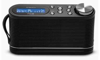 Roberts Play 10 Portable Digital DAB DAB+ FM Radio Black Black