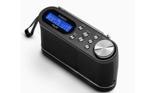 Roberts Play 10 Portable Digital DAB DAB+ FM Radio Black Black