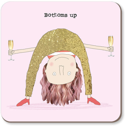 Rosie Made A Thing - Bottoms Up Coaster