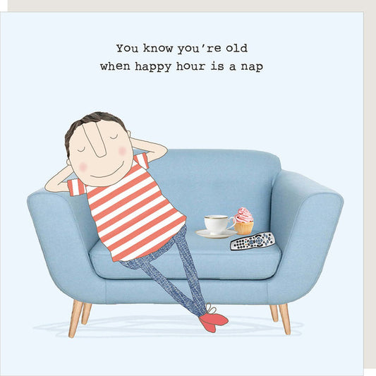 Rosie Made A Thing - Happy Nap Greetings Card