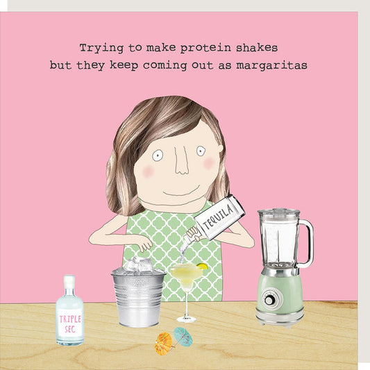 Rosie Made A Thing - Margaritas Greetings Card