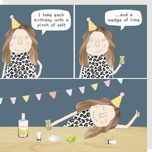 Rosie Made A Thing - Pinch Of Salt Greetings Card
