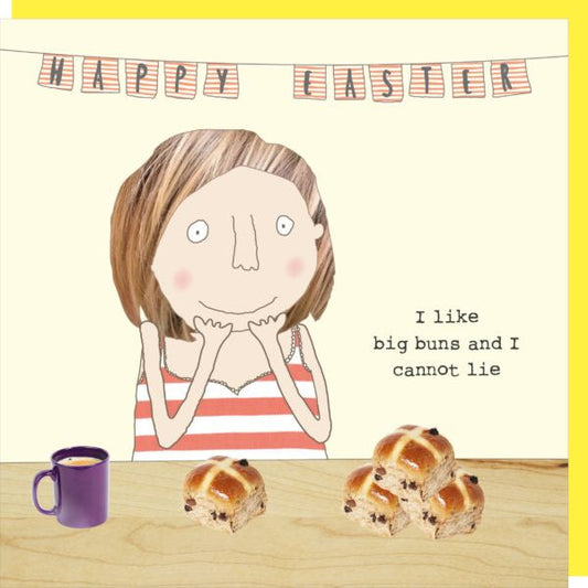 Rosie Made A Thing Buns Easter Greetings Card