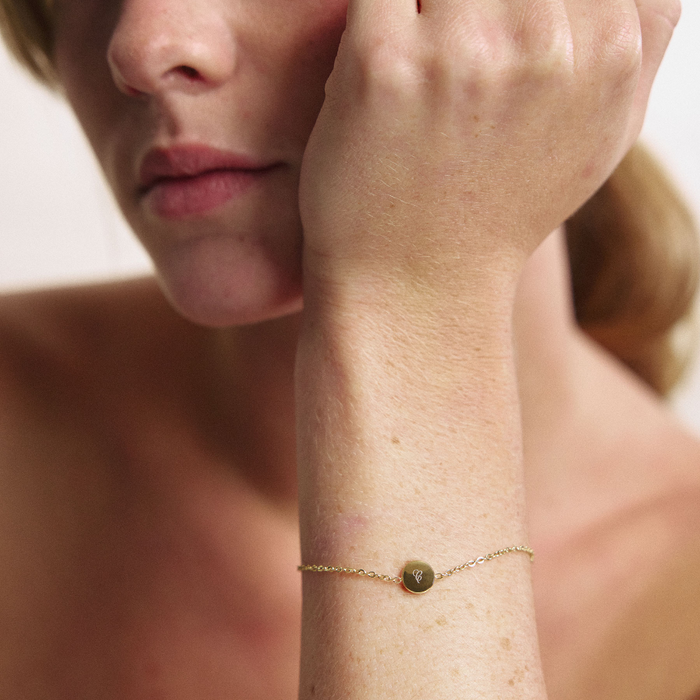 Round Armkette Gold