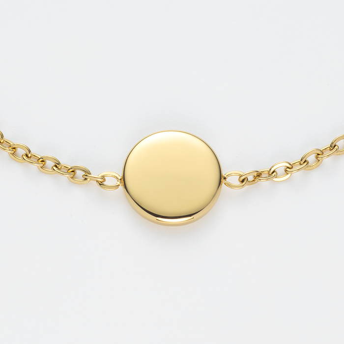 Round Armkette Gold