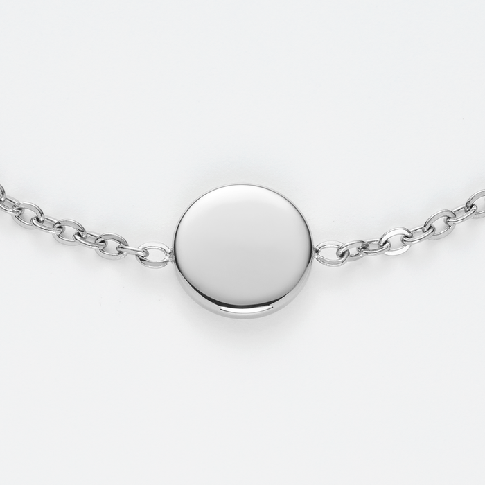 Round Armkette Silber