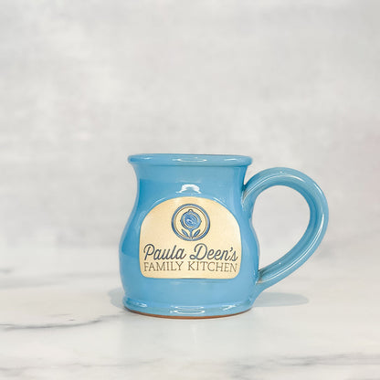 Round Belly Coffee Mug POWDER BLUE