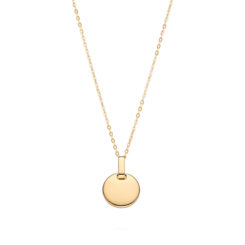 Round Halskette Gold
