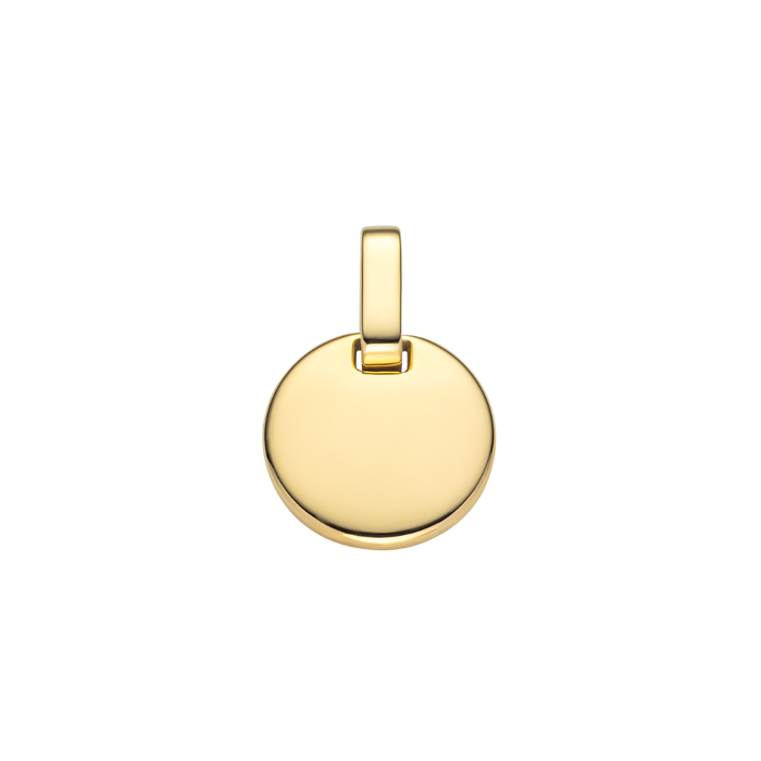 Round Halskette Gold