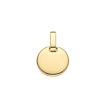 Round Halskette Gold