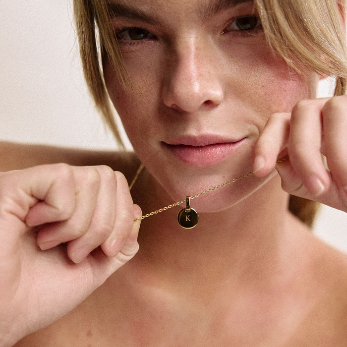 Round Pendant Gold