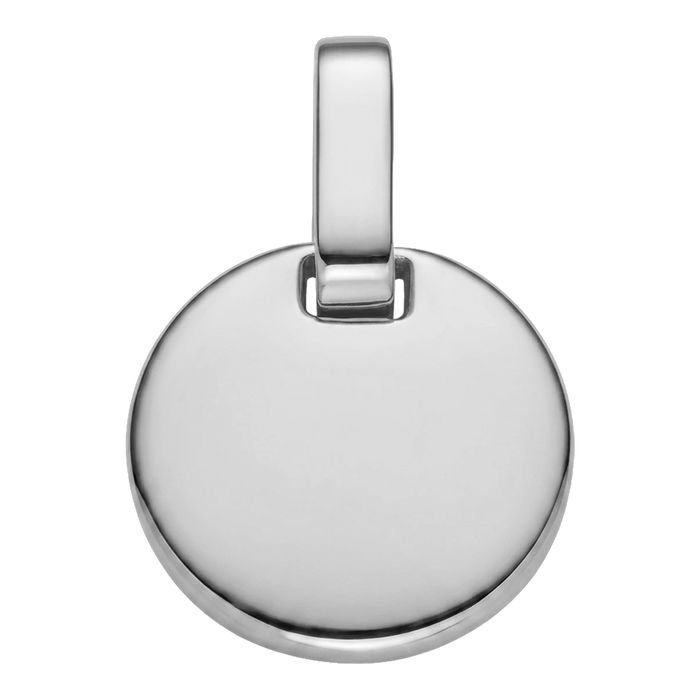 Round Pendant Silber