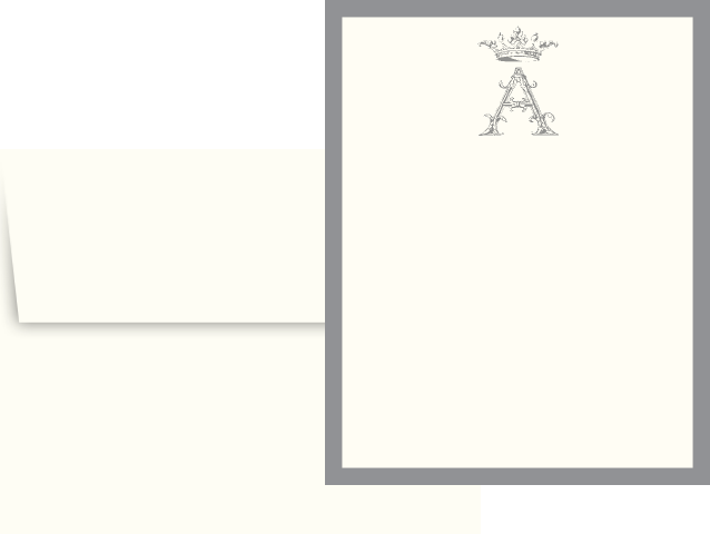 Royal Alphabet Greeting Card