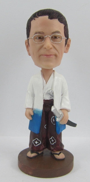Samurai Bobblehead with Sword - National Bobblehead HOF Store