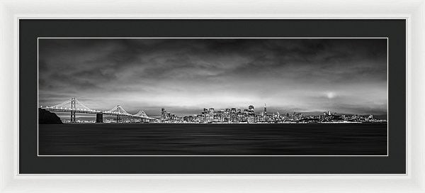 36.000" x 12.250" / White / Black