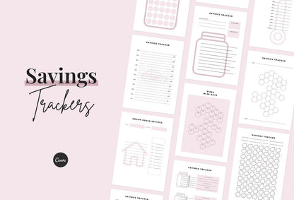 Ladystrategist Savings Planner Canva Template instagram canva templates social media templates etsy free canva templates
