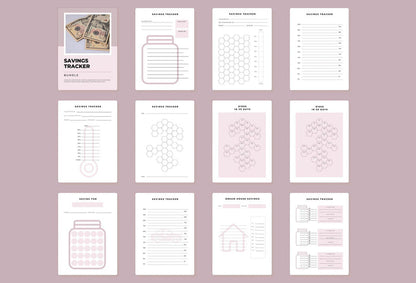 Ladystrategist Savings Planner Canva Template instagram canva templates social media templates etsy free canva templates