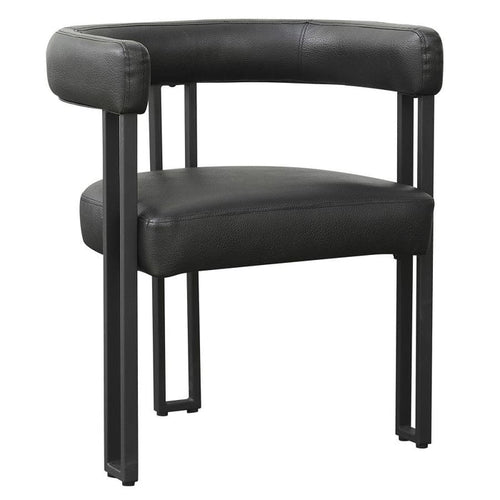 Scarlet Dining Chair - Faux Leather - Windsorchrome