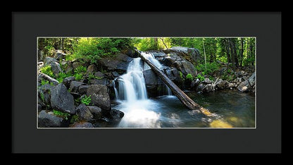 Secret Falls By Brad Scott - Framed Print