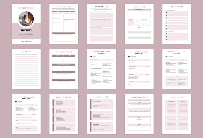 Ladystrategist Shopify Planner Canva Template instagram canva templates social media templates etsy free canva templates