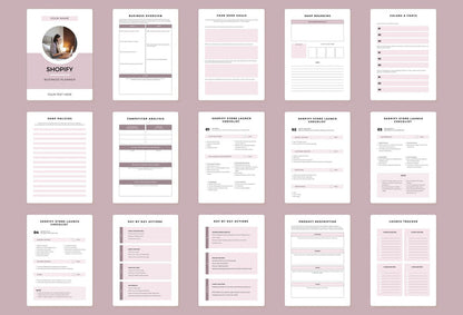 Ladystrategist Shopify Planner Canva Template instagram canva templates social media templates etsy free canva templates