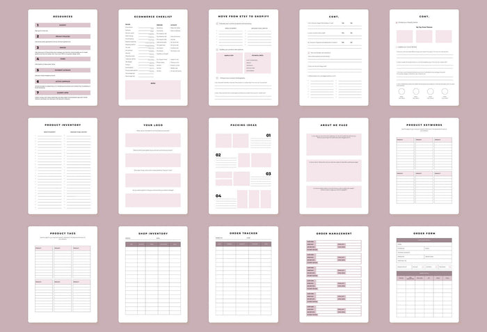 Ladystrategist Shopify Planner Canva Template instagram canva templates social media templates etsy free canva templates