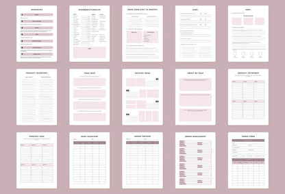 Ladystrategist Shopify Planner Canva Template instagram canva templates social media templates etsy free canva templates