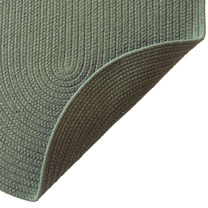 Shoreline Avocado Braided Rug Oval image